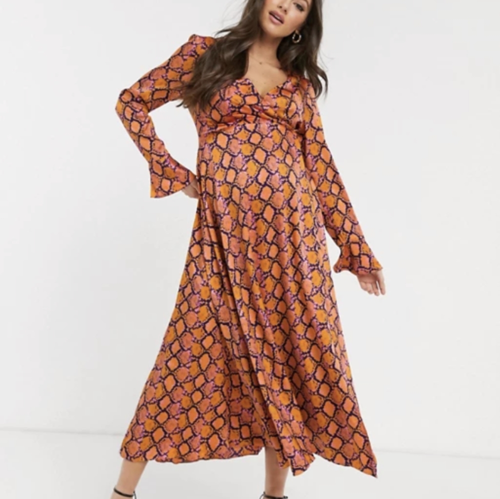 NWT ASOS Maternity wrap dress